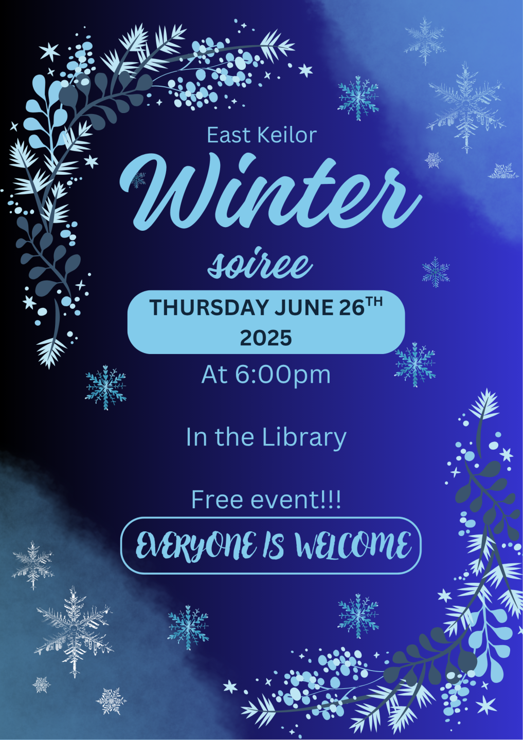 East Keilor Winter Soiree